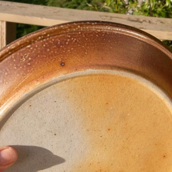 Monroe Salt Works Northern Fruits Pears and Strawberries Large Dinner Plate 11" - Picture 8 of 8